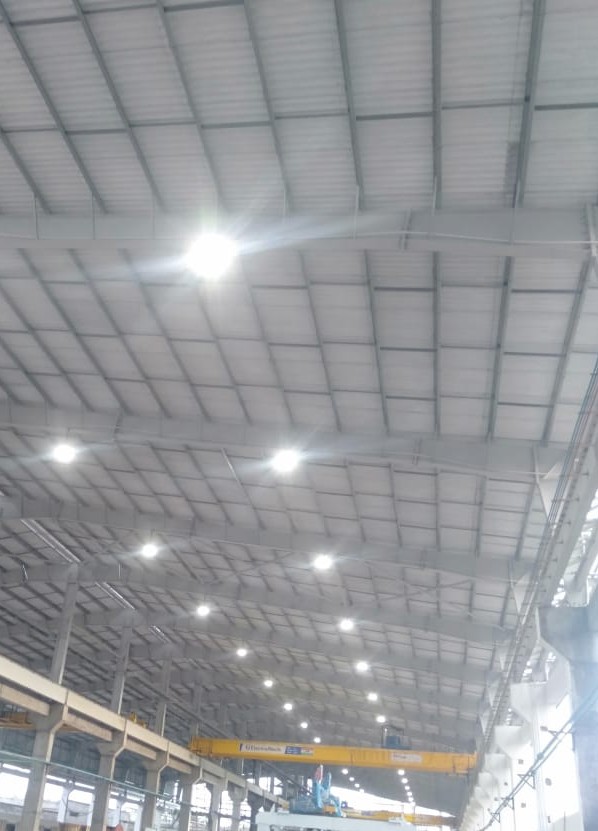 High Bay Lighting Installation