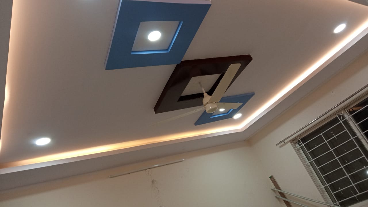 Modern Ceiling Light Installation